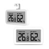 Elitech 2 Pack TM-2 Fridge Thermometer, Temperature and Humidity Monitoring,