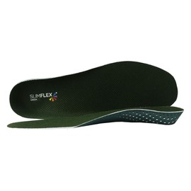 Slimflex Full Length Standard Orthotic Insoles Green | UK 8 / EU 42 by Slimflex