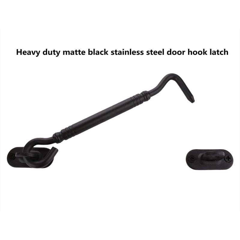 Runningfish 6" Barn Door Lock Sliding Door Lock Barn Gate