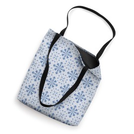 Classic Blue Mediterranean Spanish Tile Pattern Tote Bag