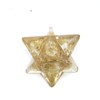 Prajet Crystal Citrine Orgone Merkaba 4 Inch Natural Citrine Large