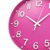 HZDHCLH Wall Clocks Battery Operated 12 inch Silent Non Ticking