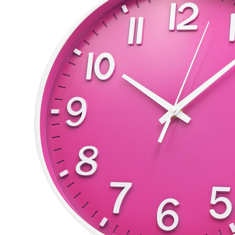 HZDHCLH Wall Clocks Battery Operated 12 inch Silent Non Ticking