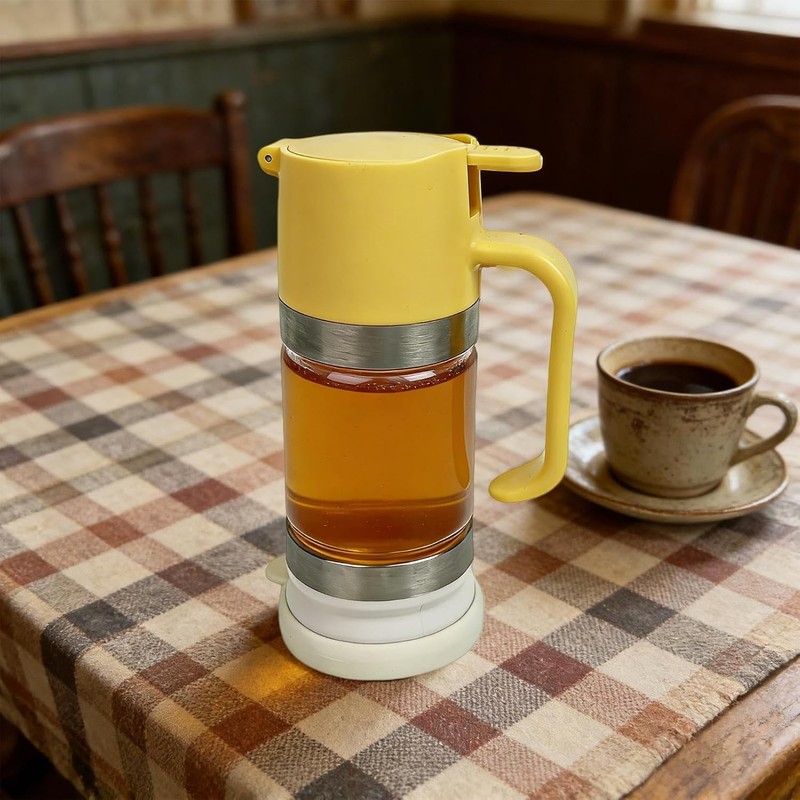 Dispensador De Miel Que No Gotea Vierte Miel Transparente