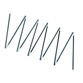 Clostnature Aluminum Tent Poles Replacement - 7001 T6 Heated Lightweight Aluminum Tent Poles, Fits 1 Person Backpacking Tent, Tent Accessories for Camping, Hiking, Outdoor