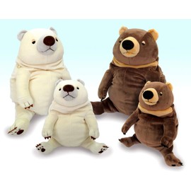 Sinada Global MOKW-0230B Mochi Bear, Brown, M