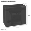 ALBERT AUSTIN BBQ Cover, Heavy Duty Barbecue Covers Waterproof, Windproof,