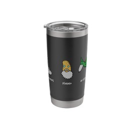 Philosophy Socrates Plato Aristotle Design for Philosophers Stainless Steel Insulated Tumbler