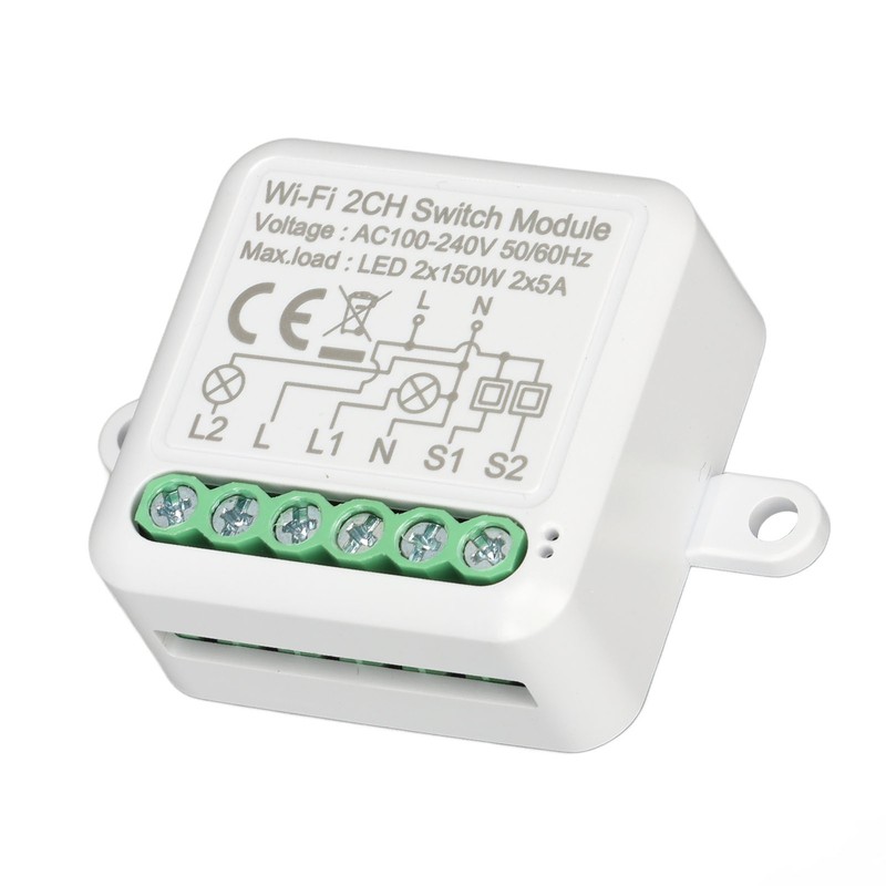 Wifi APP Remote Control Switch Relay Module WiFi 2CH Light