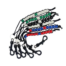 Kasteco 6 Pack Golf Bead Counter Golf Stroke Counter Golf Counter with Clip (6)