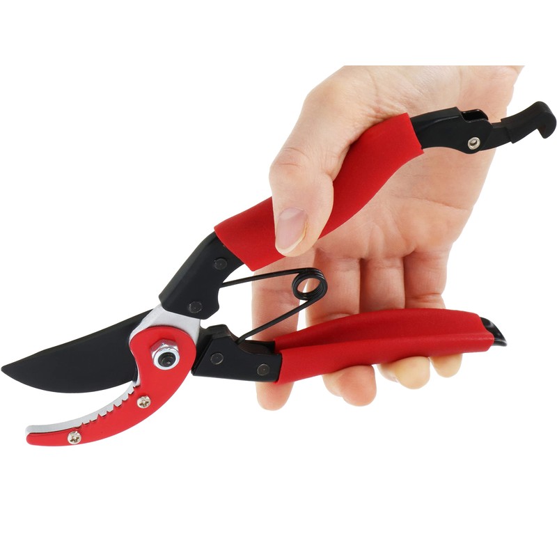 Takagi Pruning Shears with Jiza Catch, 7.9 inches (200 mm)