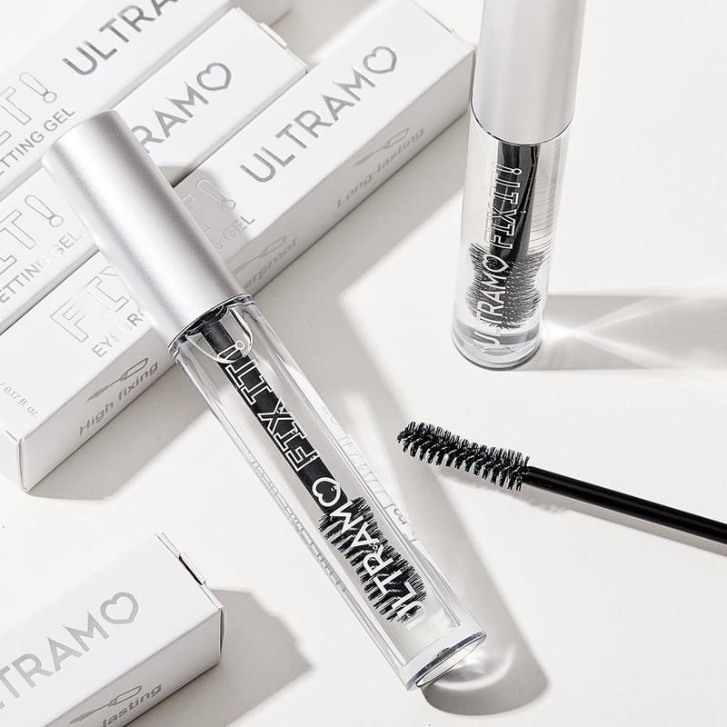 Brow Glue, Gel de Cejas con Fijación, Gel Fijador de