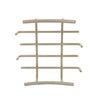Spectrum Diversified Euro Flat Napkin Holder, Satin Nickel