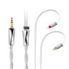 FAAEAL Earphone Cable with 2Pin 0.78mm Pin,6N-OCC Silver Plated Litz