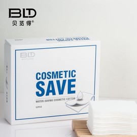 Bld Bright Water-Saving Cotton Pads: Skin Pack, Makeup Remover, Wet Compress Moisturizing Free Size/Regular 10ea