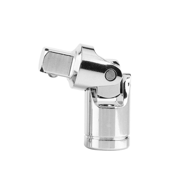 Jeanoko Socket Adapter Chromium-Vanadium Steel Universal Joint Swivel Flexible Socket
