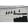 Mawa by Reston Lloyd Non-Slip Space-Saving Clothes Hanger with Clamp