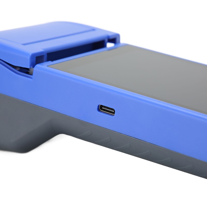 Handheld POS Machine 1280 X 720 HD Screen Thermal Printing