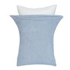 (100% Premium Natural Cotton, 3D Stretchable) Pillowcase, Toweling Fabric, Thick