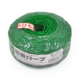 Minimalist Sol (marsol) Gardening Rope 2 mm φ X 100 m Green