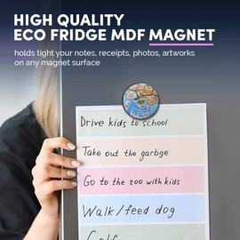 1 x Round MDF Magnet - Poole Coast Dorset England Travel 46151