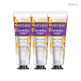 Burt's Bees Hand Cream Lavender Shea Butter Honey Hand Cream 28.3g 3pcs / 버츠비 핸드크림 라벤더 시어버터 허니 핸드크림 28.3g 3개