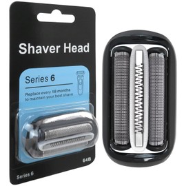 Zafina-UP Performance 6075cc, 6020s 6040cs, 6072cc, 6075cc, 6090cc, 6120s, 6140cs, 6172cc, 6175cc, 64B Replacement Shaver Head Compatible with Brau n Series 6 Foil Shavers