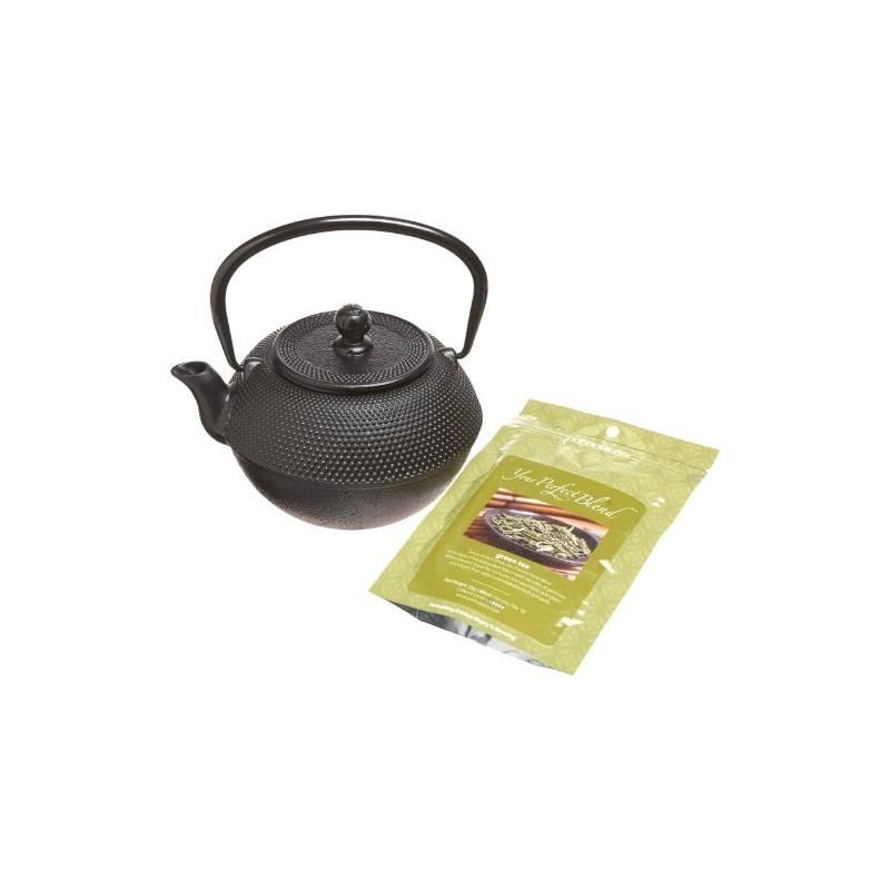 Primula Black Hammered 40 Ounce Cast Iron Teapot
