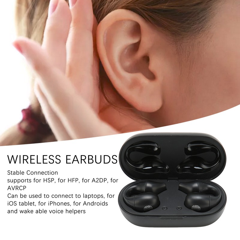 Wireless Bluetooth 5.3 Earbuds HD LED Power Display IPX7 Waterproof