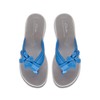 Clarks Chanclas Brinkley Flora para mujer, azul Synthetic, 6 US