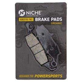 NICHE Brake Pad Set for Kawasaki Vulcan 1500 Nomad 43082-1226 43082-1194 Front Rear Organic