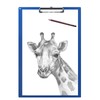 Acocony 11x17 Clipboard Vertical with Ruler Extra Large Clipboard Low