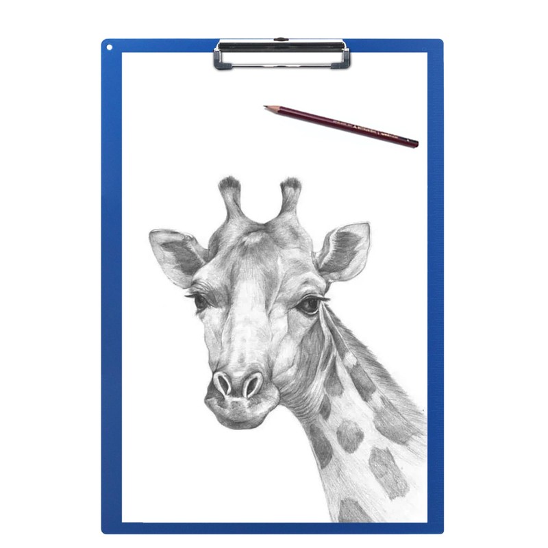 Acocony 11x17 Clipboard Vertical with Ruler Extra Large Clipboard Low