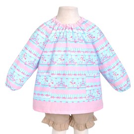 COLORFUL CANDY STYLE Smock 120-130 Playwear Lace Tulle and Carousel (Scare Fabric, Light Blue) N1137920