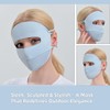 KUKASEN UPF 50+ Full Face Sun Mask – Ice Silk
