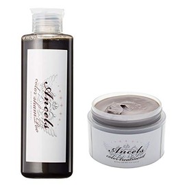 エンシェールズ　カラーシャンプー【シルバー】＆カラーバター【アッシュミルクティ】セット