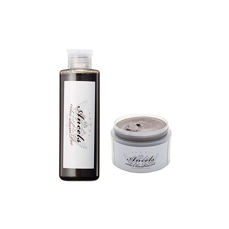 エンシェールズ　カラーシャンプー【シルバー】＆カラーバター【アッシュミルクティ】セット