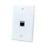 BUPLDET 1 Port Cat7 Ethernet Wall Plate Female to Female