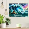 Vagues en colère (Calendrier mural 2026 DIN A4 horizontal), CALVENDO