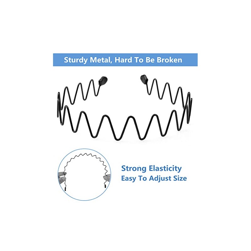 Metal Hair Band Men Headband Metal Hair Bands Women's Fashion