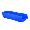 Hudson Exchange 18 x 6 x 4" Plastic Nesting Storage