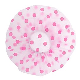Gorro de ducha reutilizable baño elástico grueso para mujeres ideal salones belleza baños duchas spas cocina y viajes