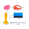 Car Window Tint Tools Kit (5-in-2) - Car Auto Film