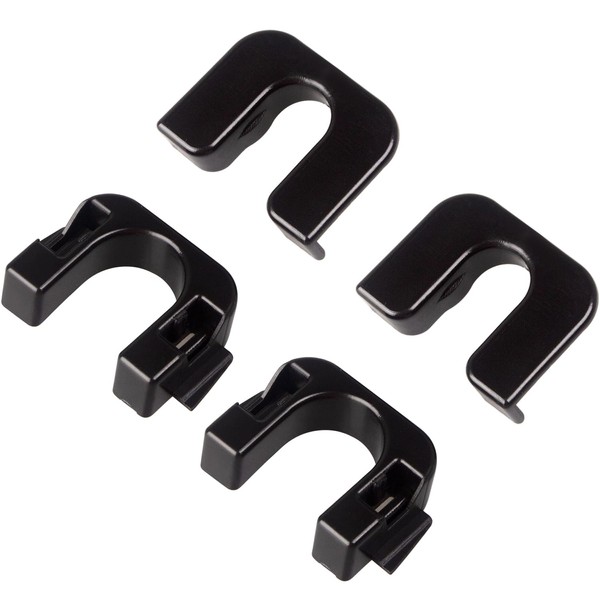 Amavoler Rear Parcel Shelf Brackets Plastic 015532109E Fit for Ford