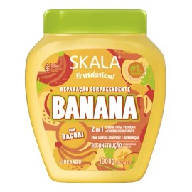 Skala 2 En 1 Banana Reconstructor  Crema Para Peinar 1kg                                                                                              