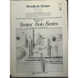 Moods in Tempo by D. Cowan for Clarinet + Piano - NYSSMA LVL 3