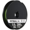 Shimano PL-M64R PE Pitbull Braided Line, 4-braid Type, 218.7 yd