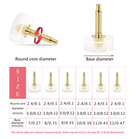 12 Pairs R-Shaped Heel Caps Cover High Heel Caps Protectors Heels Tips Replacement Kits Dowels for High Heel Shoes