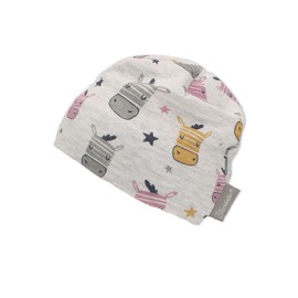 Sterntaler Girls Donkey Beanie Hat, silver