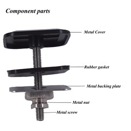 Stainless Steel Kitchen Sink Hole Cover 1.77 Inch/4.5CM Faucet Hole Cover Kitchen Sink Tap Hole Plate Stopper Cover Blanking Metal Plug, Black